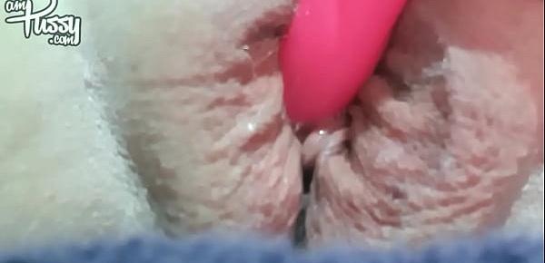  Masturbation with vibrator to REAL ORGASM at home